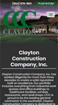 Mobile Screenshot of claytonconstruction.net